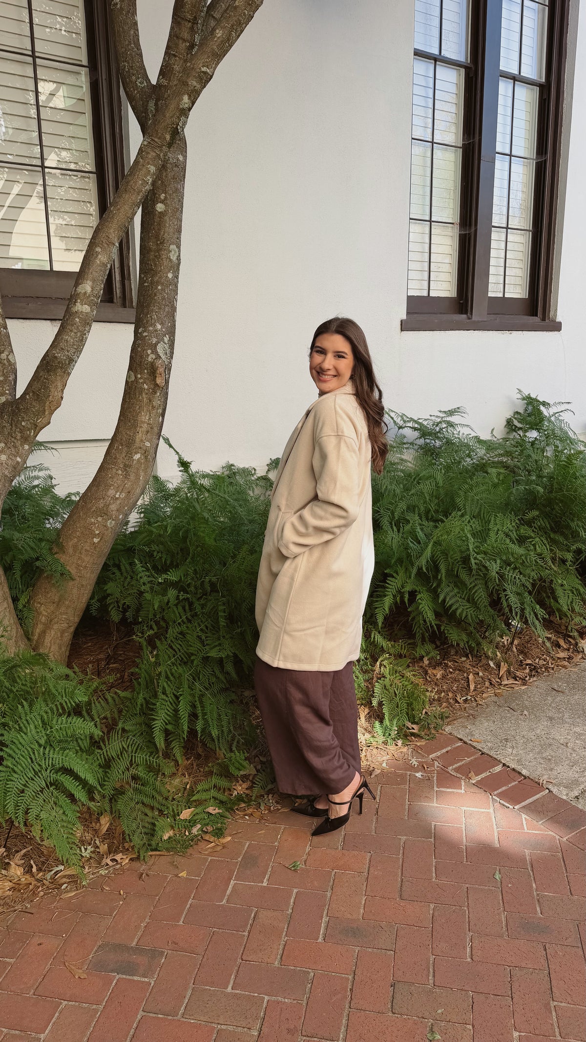 Dianne Double Breasted Dolman Sleeve Coat